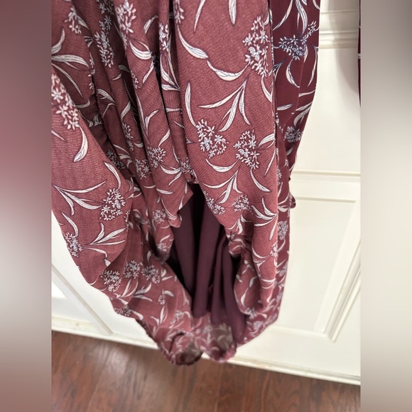 Roolee Maxi Tiered Long Sleeve Dress Size Small - Picture 4 of 8